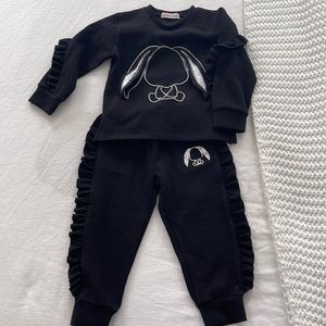 Doe a dear kids bunny crystal set
